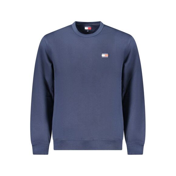 Tommy Hilfiger Blu Cotton Male Men's Sweatshirt